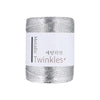 Spool of metallic twinkles yarn for crafting