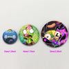 A set of three enamel pins featuring characters from Invader ZIM anime