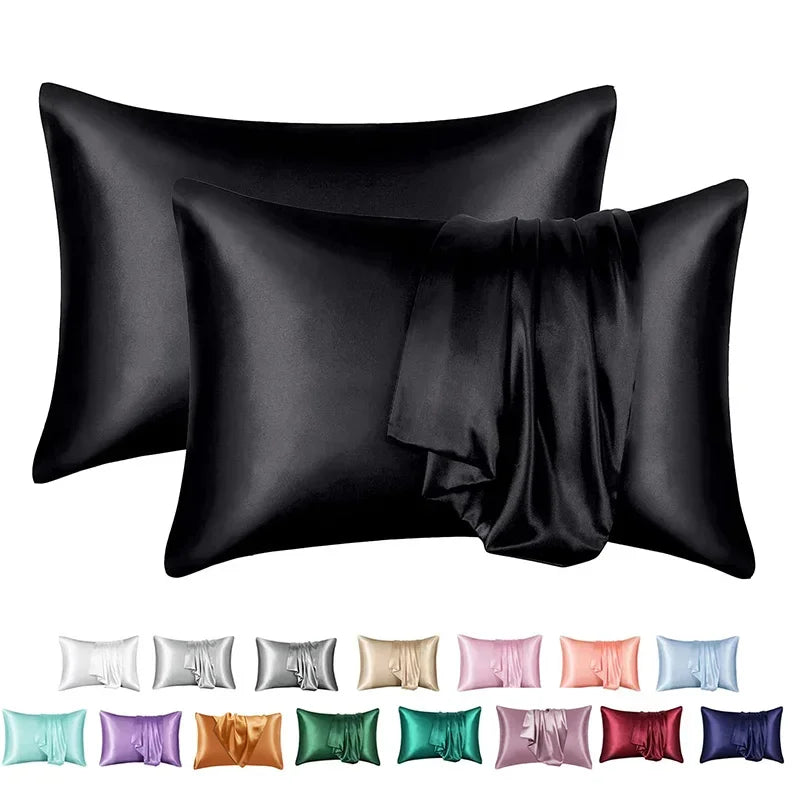 Silky Satin Pillowcase Set – Luxury Soft King-Size Pillowcases