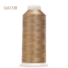 Spool of gold embroidery thread labeled Col.1728