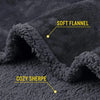 Cozy Waterproof Shaggy Blanket for Couples
