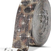 Roll of crystal rhinestone sticker ribbon with diamond trim for crafts and decor