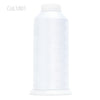 White spool of high tenacity machine embroidery thread
