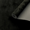 Roll of dark gray suede auto headliner fabric with foam backing