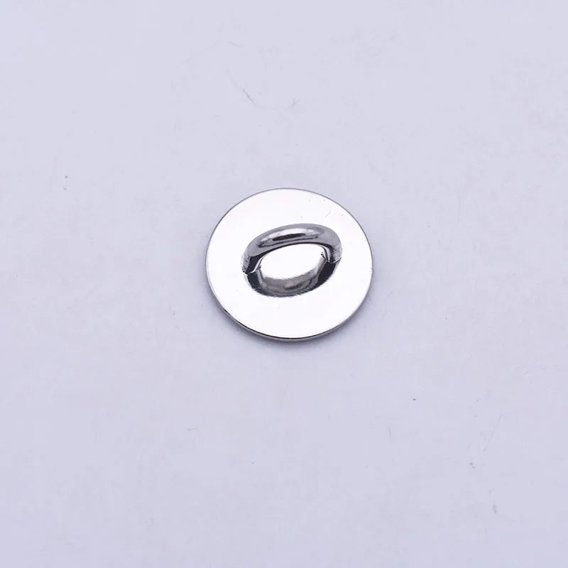 Silver metal heart phone charm connector for phone cases