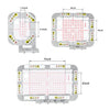 Magnetic embroidery hoop with various sizes including 1.5 inch, 2.5 inch, and 4 inch options.