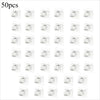50 pieces of self-adhesive curtain rod clips for window and wall installation