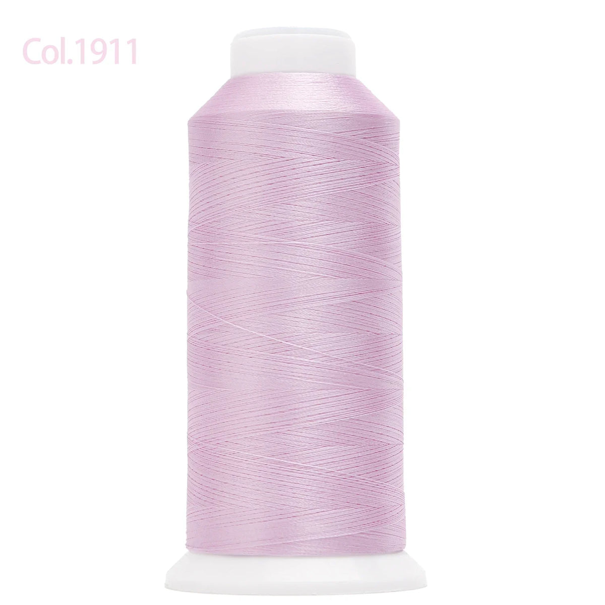 Spool of light purple embroidery thread labeled Col.1911