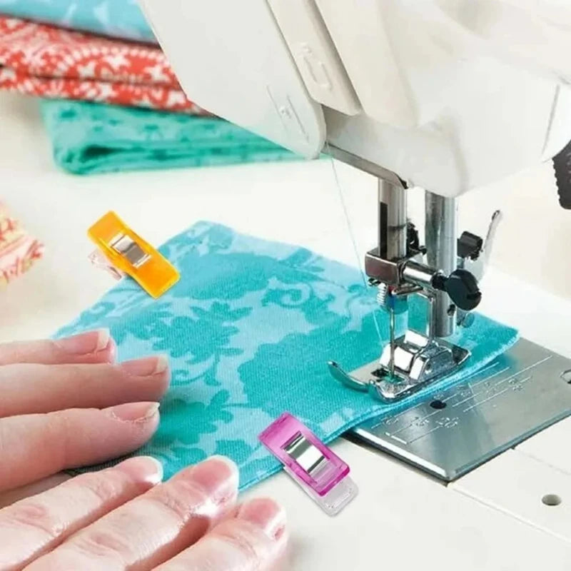 Colorful Multipurpose Sewing Clips (50 or 100 Pack)