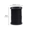 Black spool of leather sewing awl and stitching kit wire