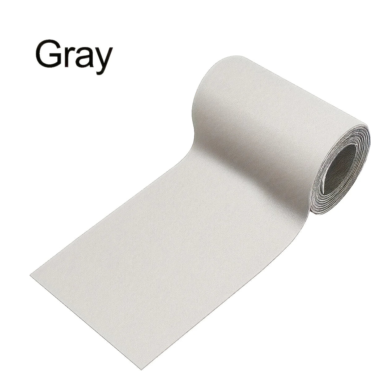 Roll of gray heavy duty self-adhesive leather repair tape.