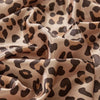 Leopard Print Satin Bed Sheet Set