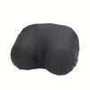 Black memory foam contour chest pillow designed for restful sleep.