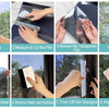 Step-by-step guide showing how to clean, measure, apply, and trim a one way mirror window film.