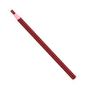 A close-up view of a maroon fabric chalk marker with a pink cap and tip.
