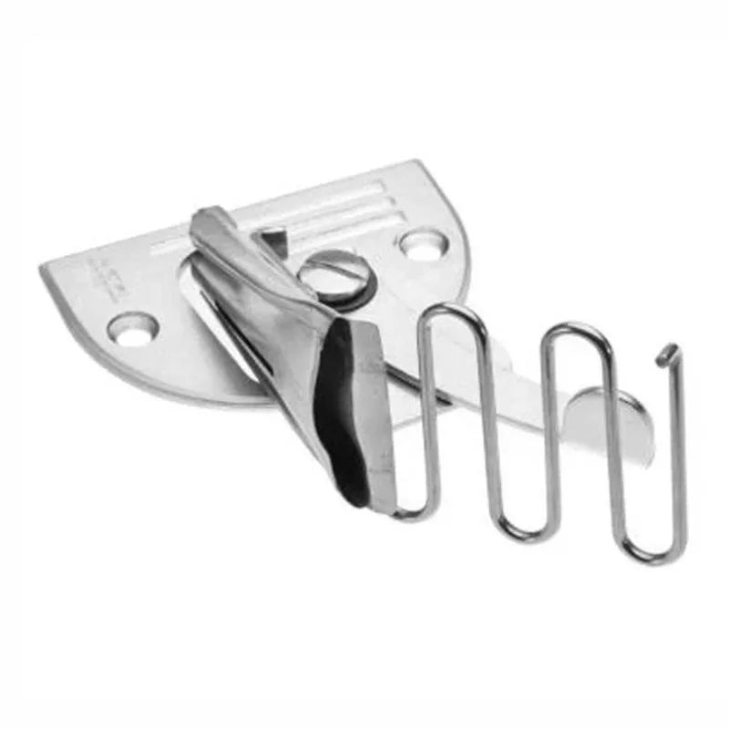Silver adjustable curve edge bias binder tool for sewing machines