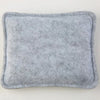 A square, gray needle felting mat pad with rounded edges.
