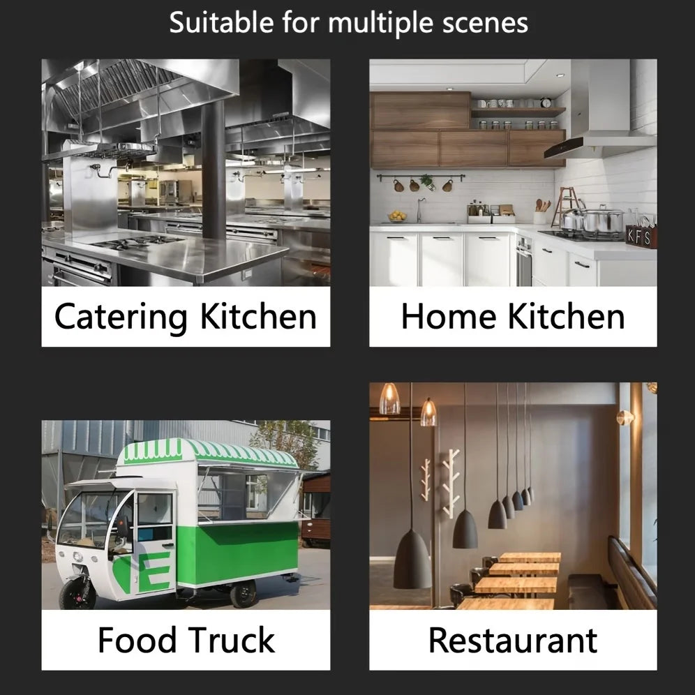 Image showing a reusable gas stove protector liner suitable for various scenes including catering kitchens, home kitchens, fo