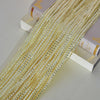 Golden decorative door string curtains displayed next to a book.