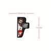 Black embroidered patch featuring a depiction of Jesus with the text I SAW THAT