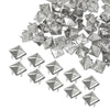 Square Pyramid Metal Studs for DIY Leathercraft and Punk Fashion