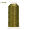 Spool of gold-green embroidery thread labeled Col.1796