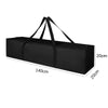 Black durable Oxford cloth storage bag with handles, shown in a side view.
