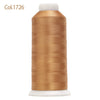 Spool of gold embroidery thread labeled Col.1726