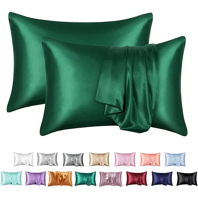 Silky Satin Pillowcase Set – Luxury Soft King-Size Pillowcases
