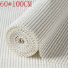 Roll of white silicone non-slip drawer liner for storage
