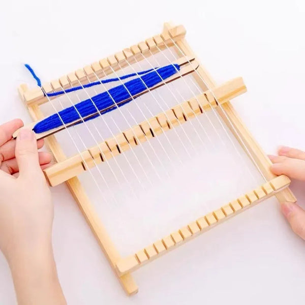 Natural Bamboo Handloom Weaving Kit