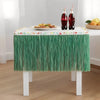 Tropical Raffia Grass Table Skirt for Luau & Beach Parties