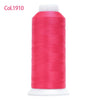 A spool of bright pink embroidery thread labeled Col.1910