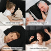A collage showing various uses of microfiber pillow covers for children, seniors, and adults, emphasizing comfort and support